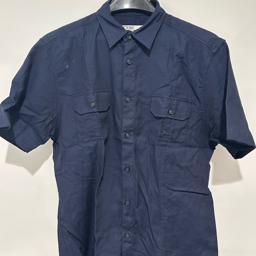 Mr. Turk Navy Blue Men's Shirt